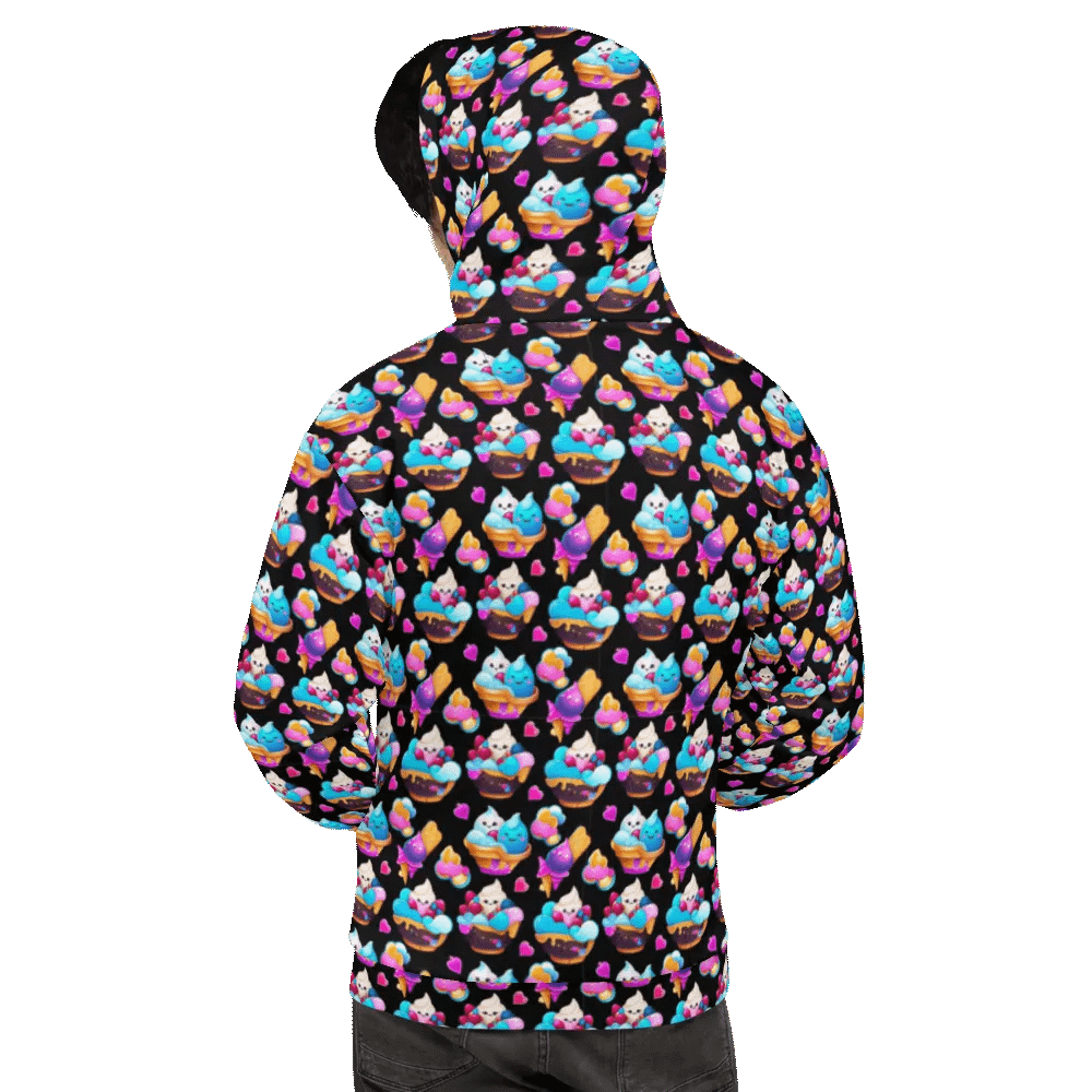 Ice Cream All Over Print Hoodie product image (4)