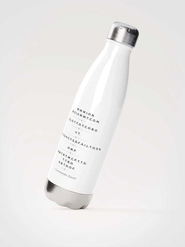 We've Stepped Into A War Water Bottle product image (2)