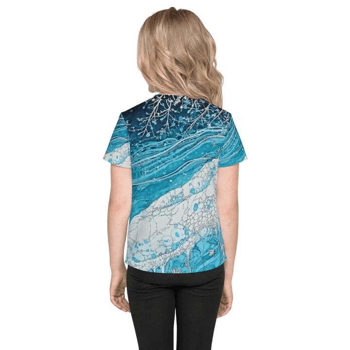 Winter Frost, Unisex Kids Crew Neck T-Shirt product image (2)