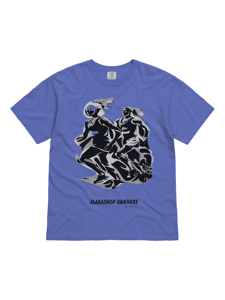 Marathon Runners Heavyweight Cotton T-Shirt product image (3)