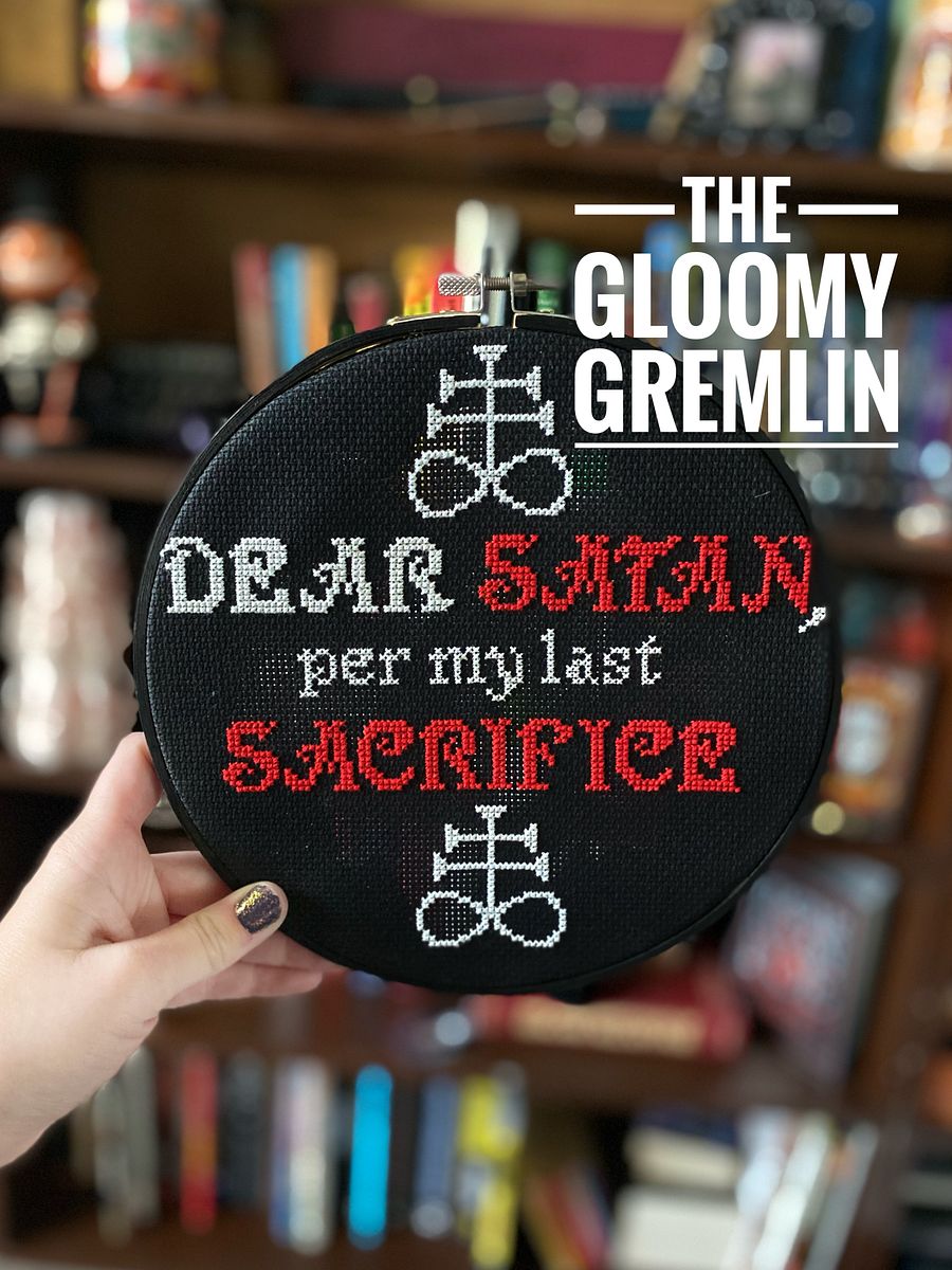 Dear Satan - Cross Stitch Pattern product image (3)