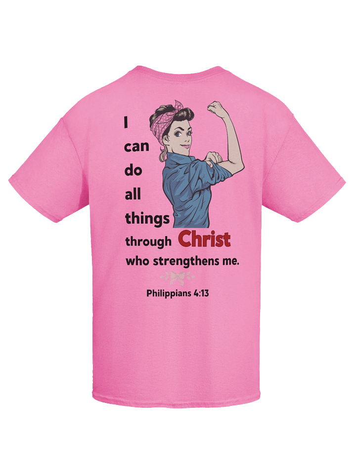 Philippians 4:13 — “I Can Do All Things” Faith T-Shirt product image (1)