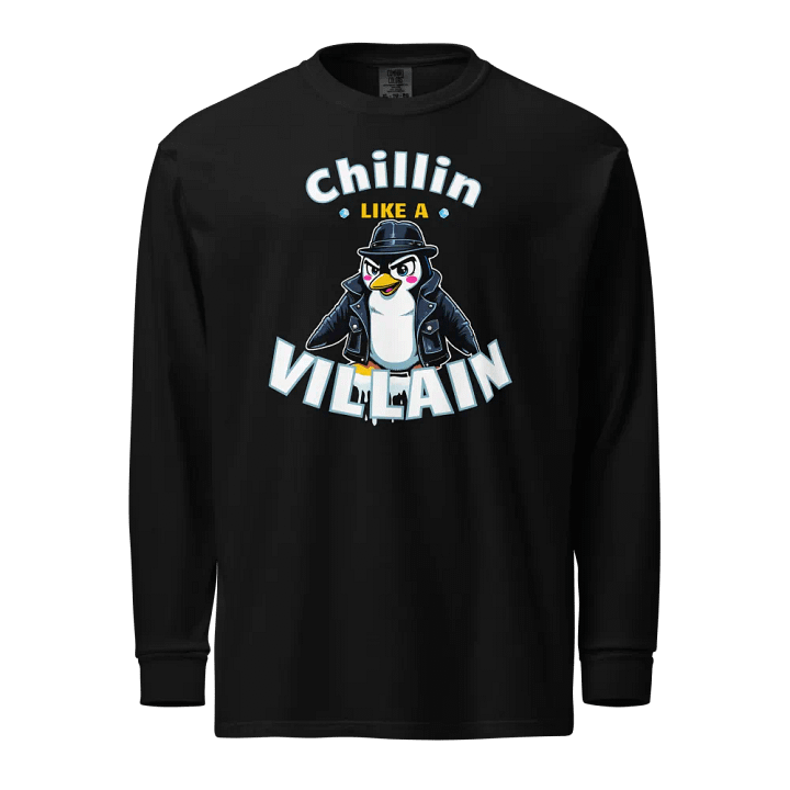 Rebellious Penguin Long Sleeve Shirt product image (1)