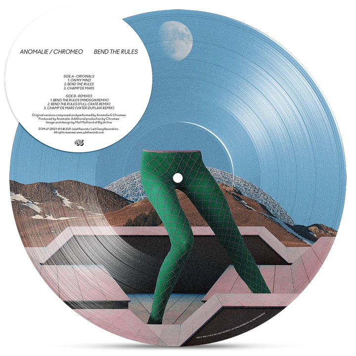 Vinyl Picturedisk of Bend the Rules EP product image (1)