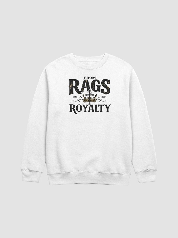 From Rags to Royalty Christian Premium Crewneck Sweatshirt | 1 Peter 2:9 product image (13)