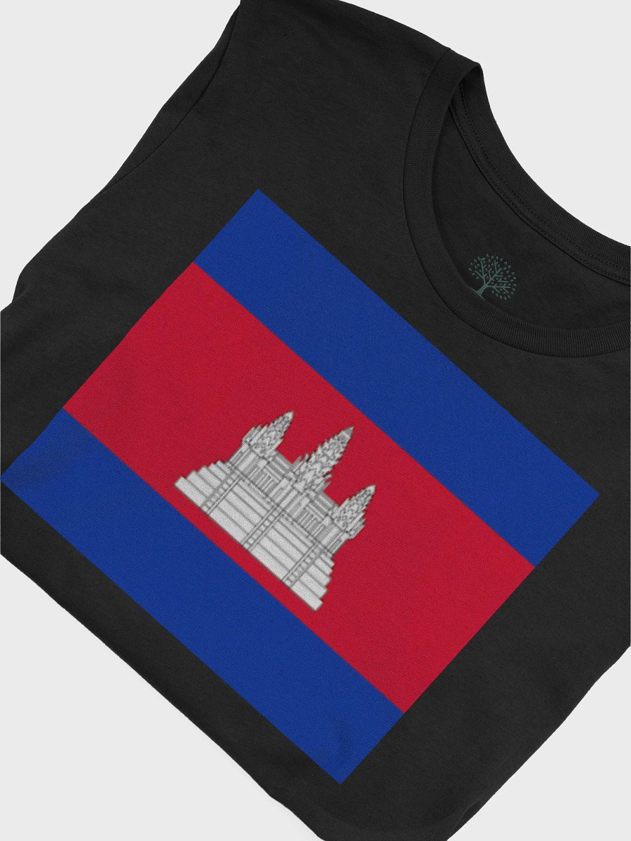 Exclusive Cambodia Flag Unisex T-Shirt - Supersoft Tee product image (7)