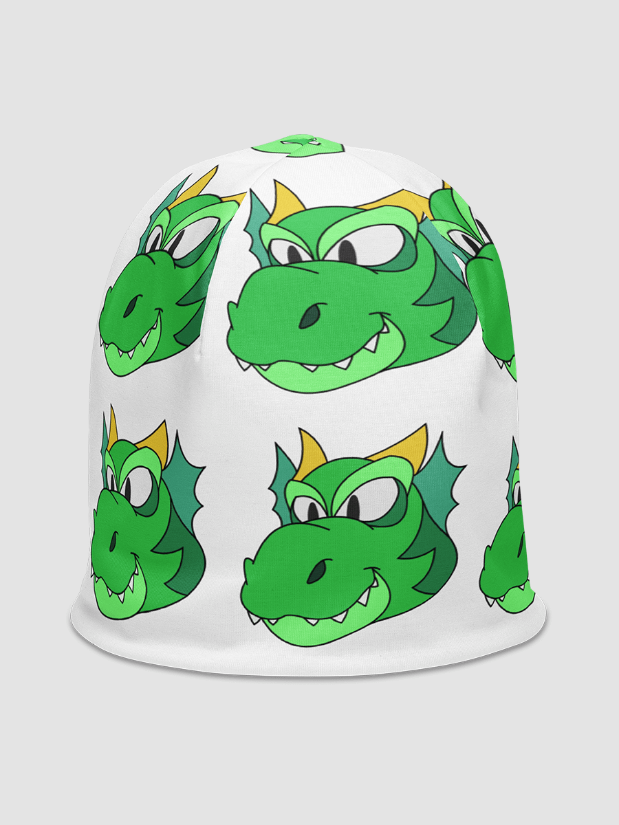 Lotta Happy Green Dragon All-Over Print Beanie product image (3)