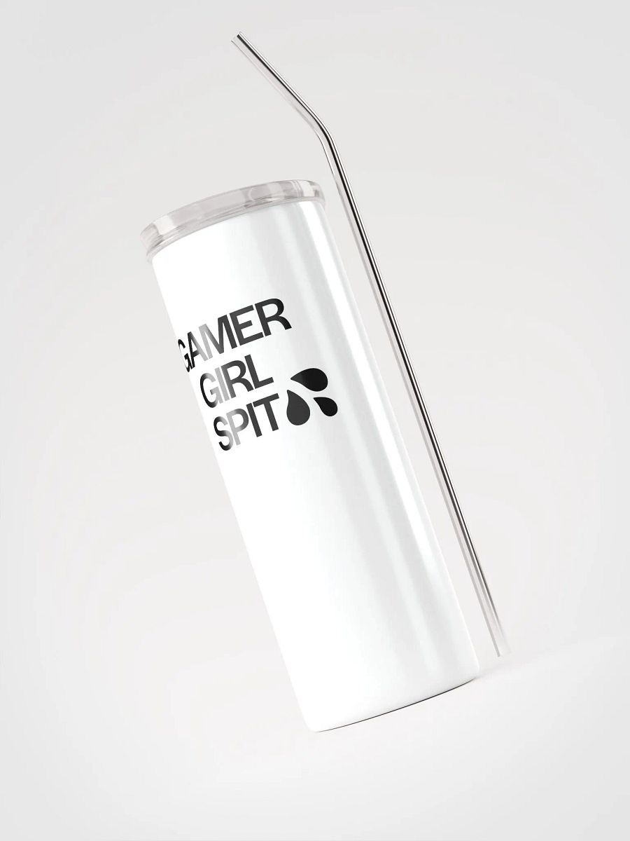 Gamer Girl Spit Tumbler White product image (3)