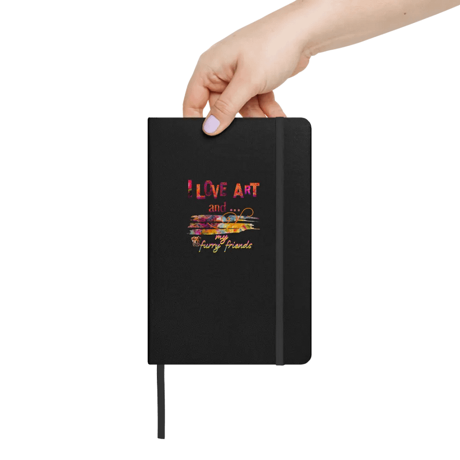 Artistic Hardcover Notebook for Pet Lovers art students moms daughters friends product image (7)