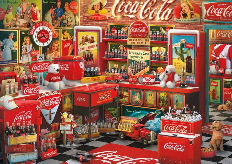 Puzzle Schmidt din 1000 de piese - Magazin de Coca Cola product image (2)
