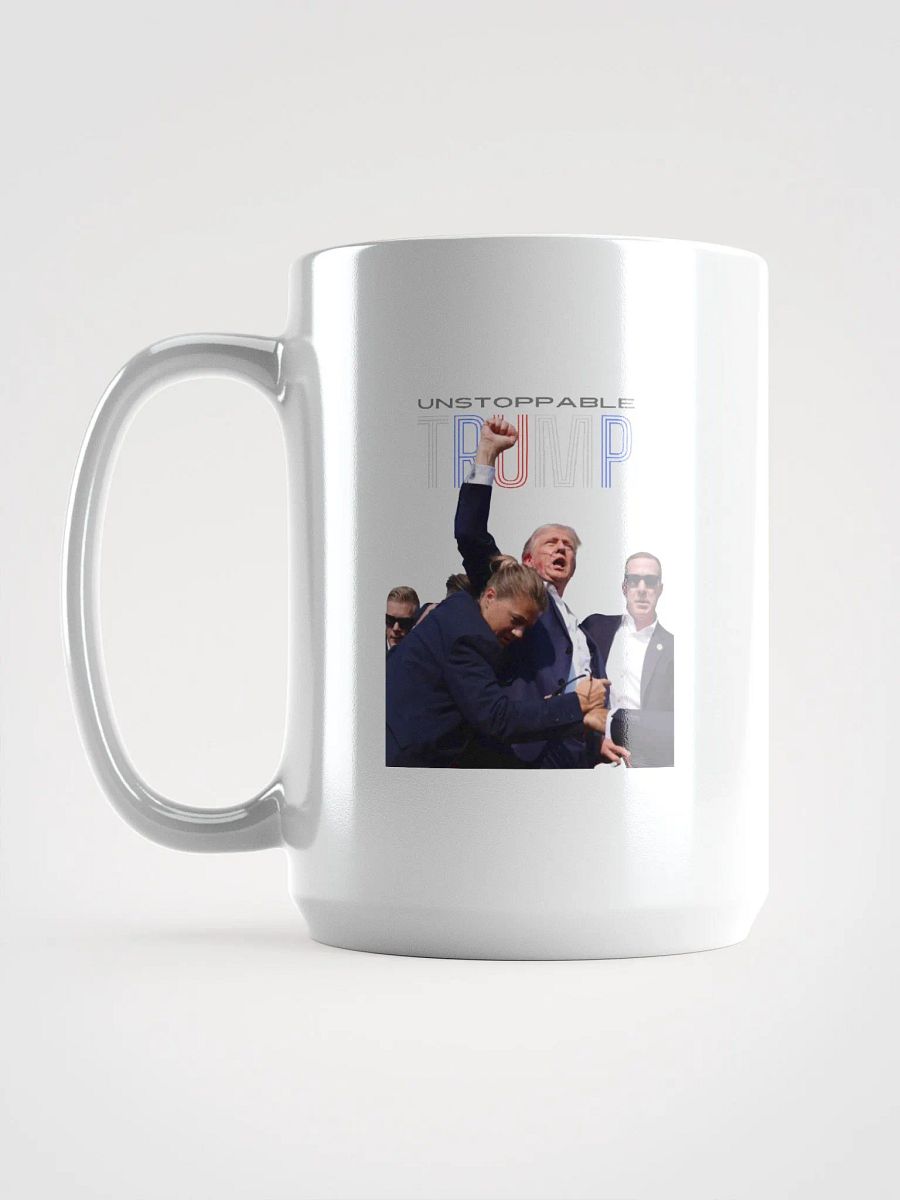 Unstoppable Trump: Fist Pumping Freedom Mug product image (2)