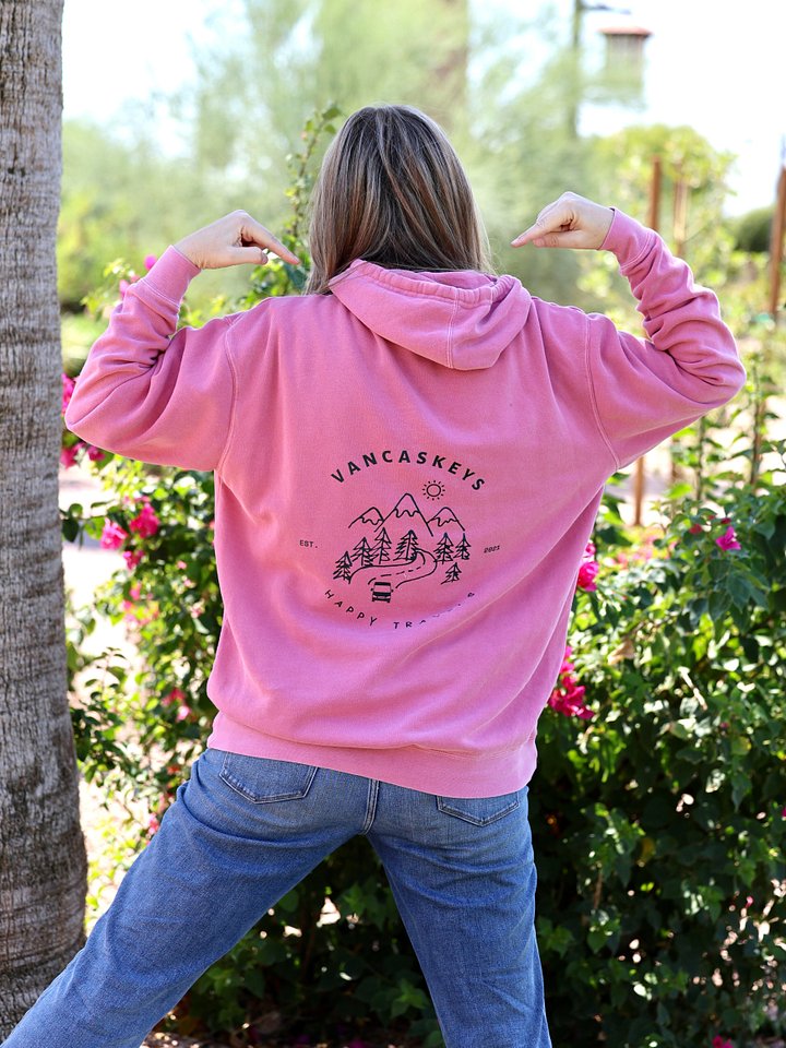 Pigment Dyed Hoodie (Front & Back Design) product image (2)