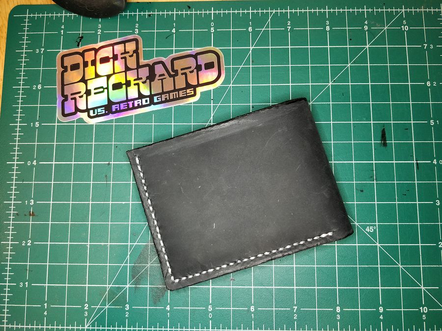 Navy Blue Billfold Wallet V4.0 0B product image (4)