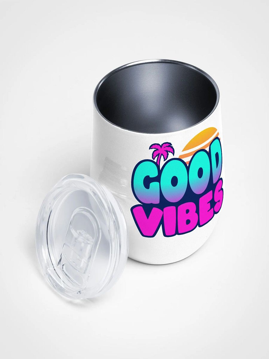 GOOD VIBES WINE TUMBLER product image (3)