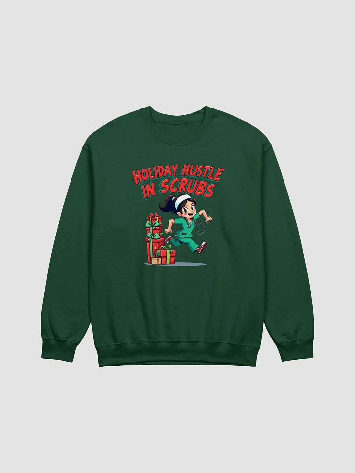 Holiday Hustle in Scrubs Crewneck Sweatshirt product image (9)