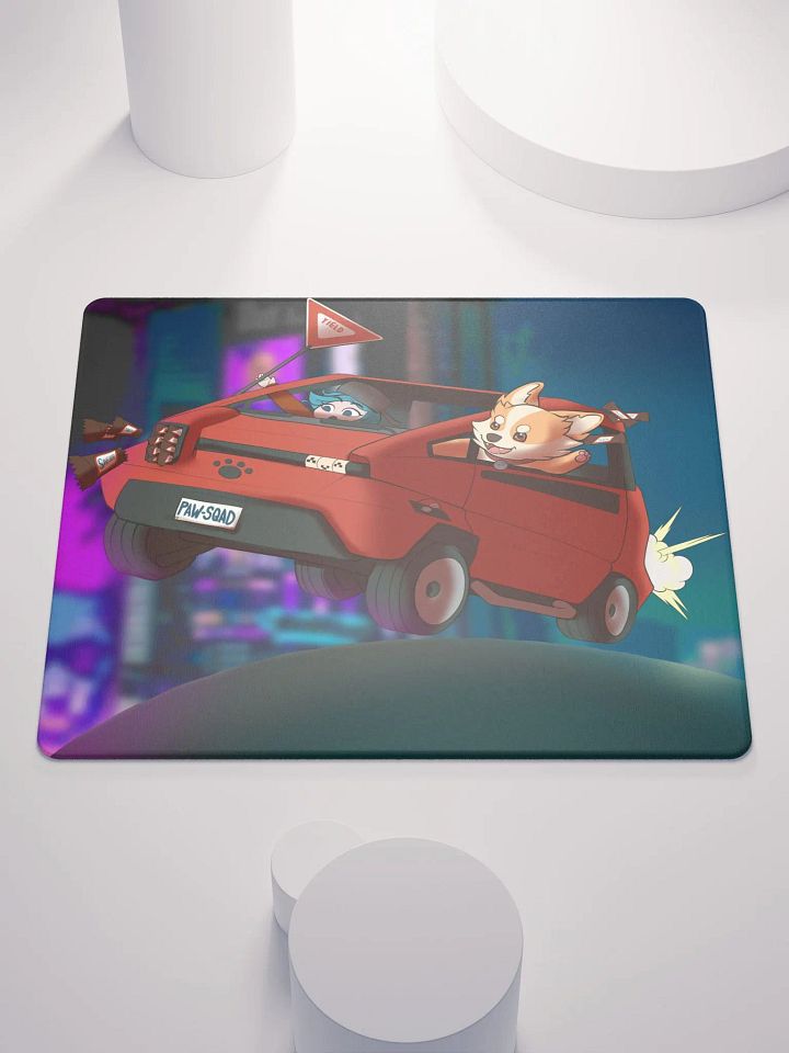CYBERPUP CAR RIDE | GAMING MOUSEPAD product image (2)