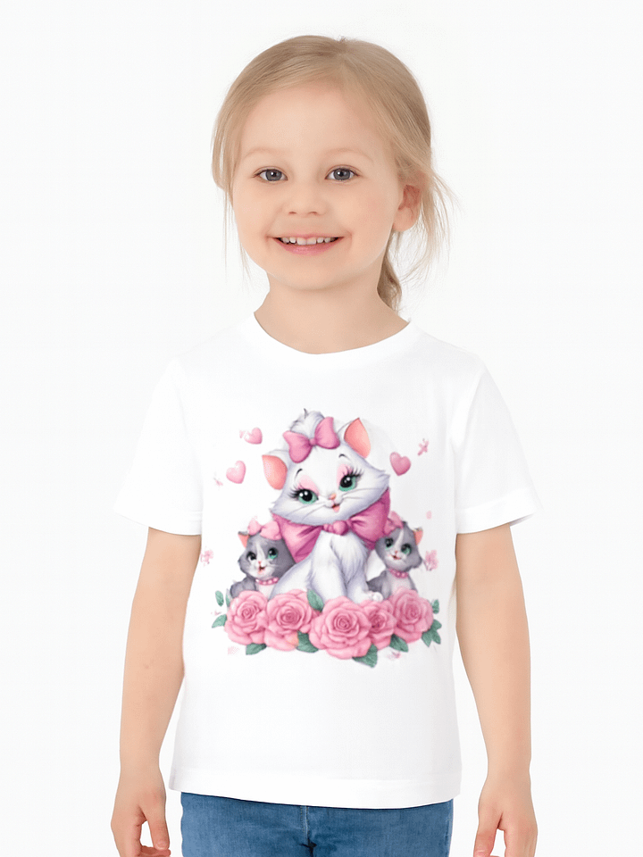 Kitty Garden Youth T-Shirt product image (1)
