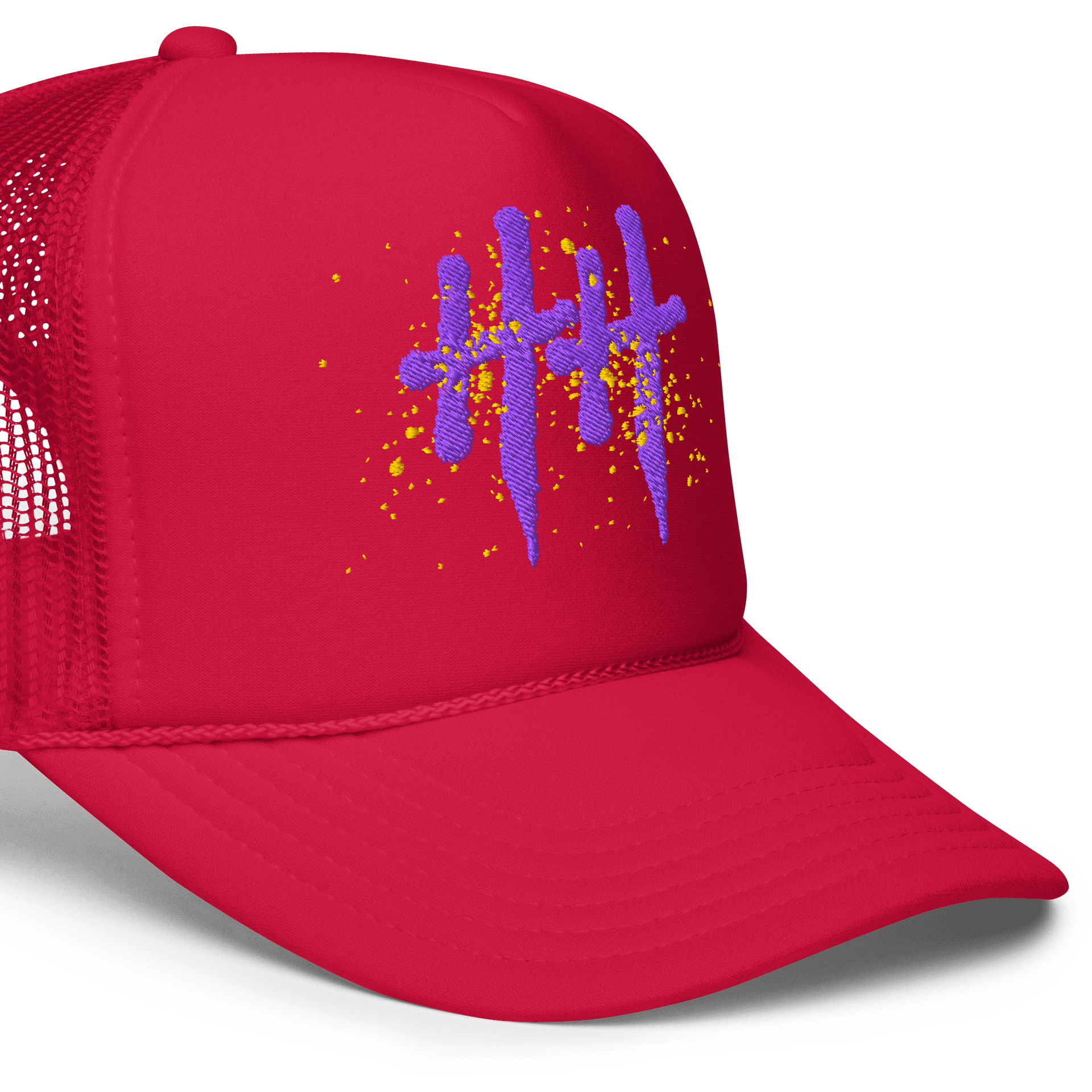 HH Red Trucker - Gold SPLATTER product image (5)