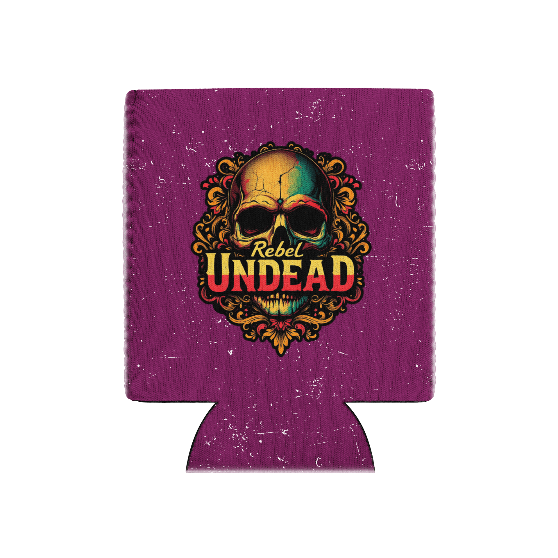 Rebel Undead Skull Can Cooler product image (1)