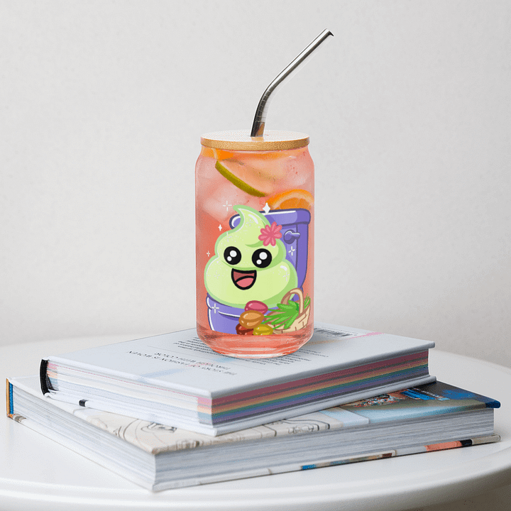 I'm Poopin. Glass Can product image (2)