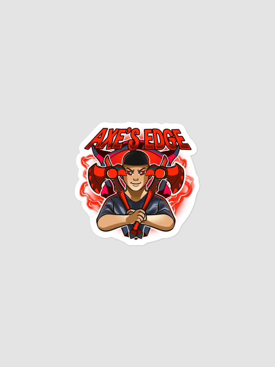 Bloody AxE Kiss Cut Stickers Kiss product image (1)