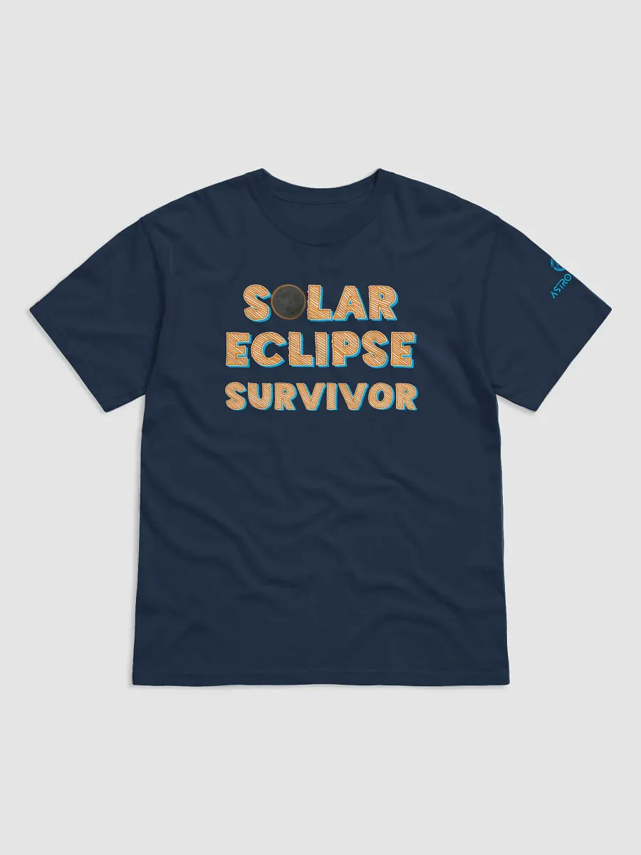 Solar Eclipse Survivor Heavy weight T-Shirt - Multiple Colors product image (1)