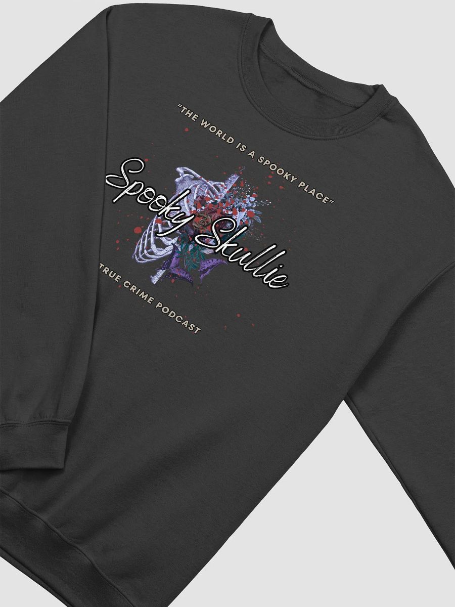 Spooky Skullie Podcast Ribcage Sweatshirt product image (1)