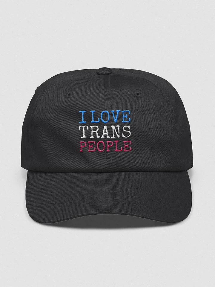 I Love Trans People - Embroidered Hat product image (1)