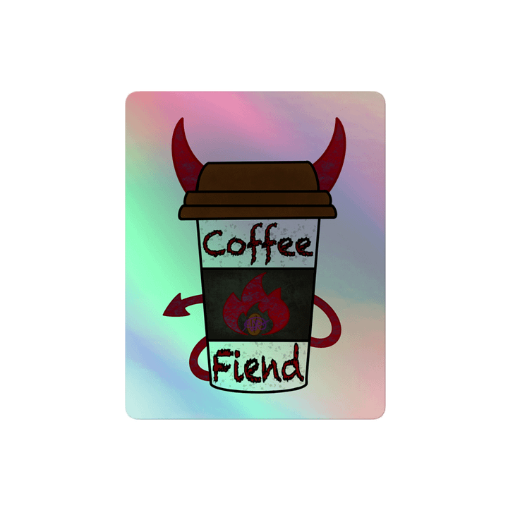 Coffee Fiend (Holo-Stickers) product image (2)