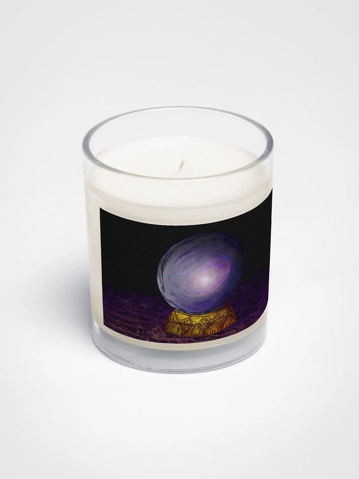 Cosmic Order Candle In A Clear Glass Jar product image (2)