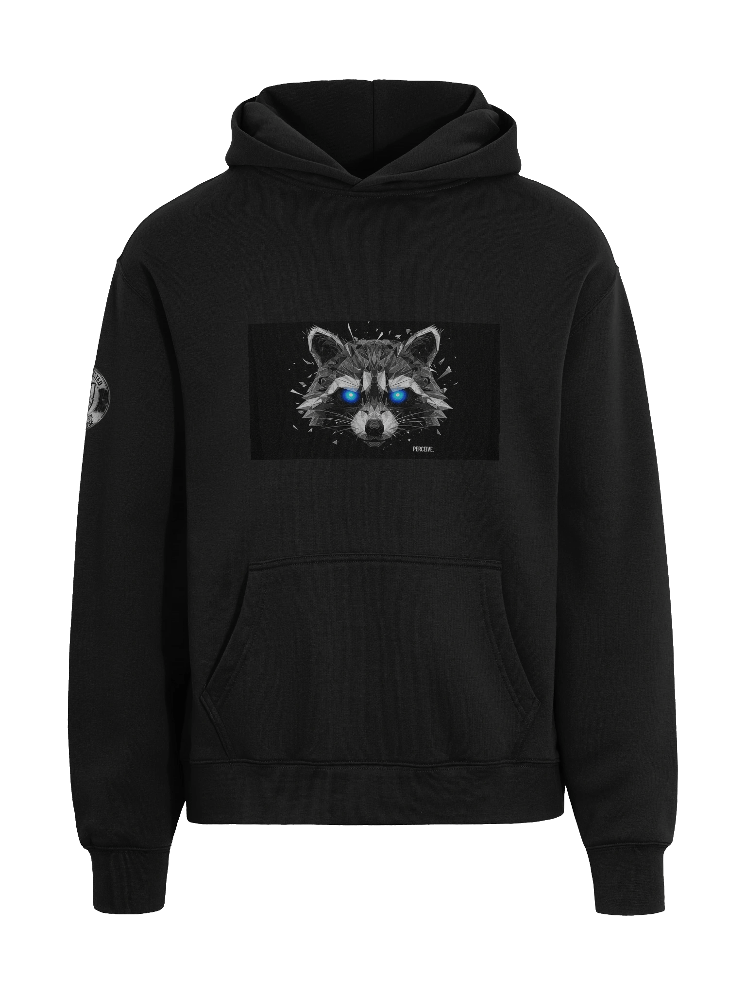Apocalypse-Approved Raccoon Emblem Hoodie product image (9)