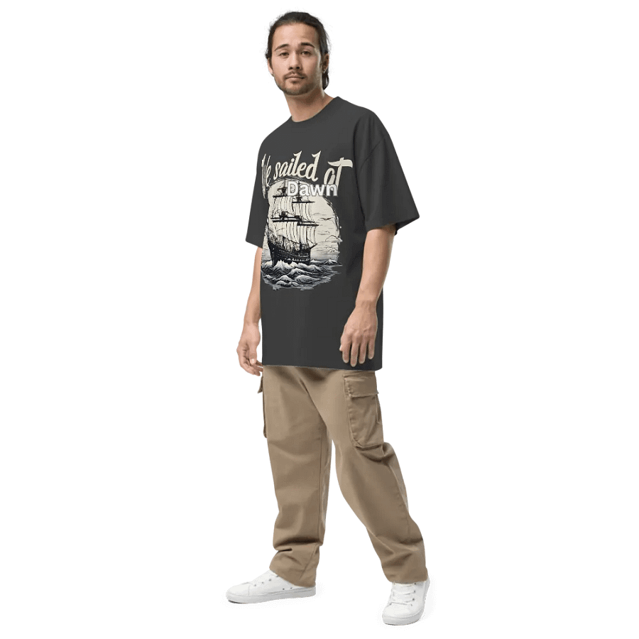 We sailed at dawn oversized tee product image (7)