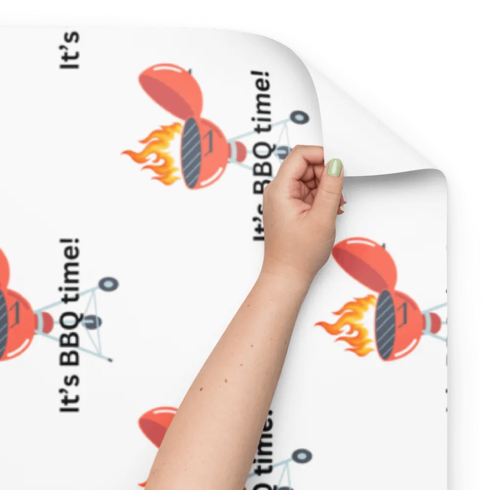 It's BBQ time Wrapping Paper product image (9)