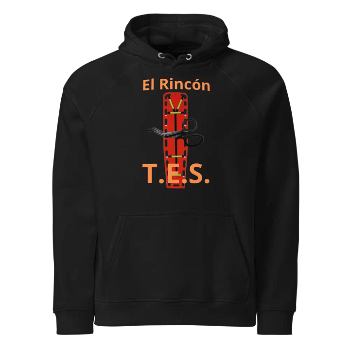 SudaderaSOL'S Unisex Eco Raglanl logo el rincon del TES product image (1)