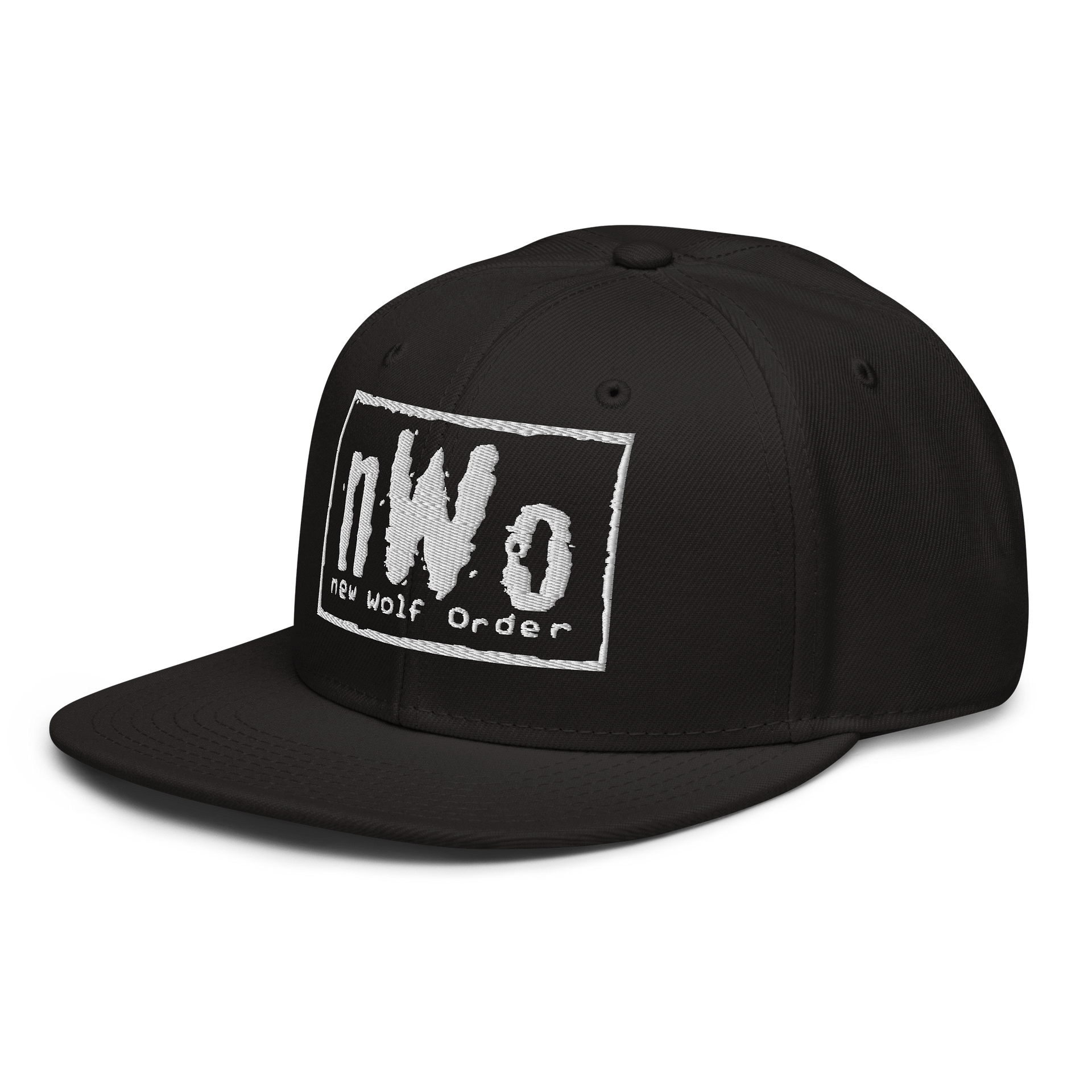 New Wolf Order Black & White SnapBack Cap product image (2)
