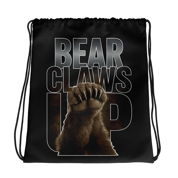 Bears Claws Up Drawstring Backpack | Chicago | Football | Home Locker product image (1)