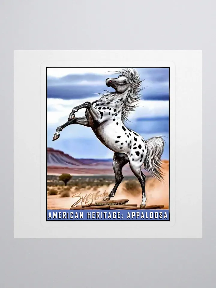 Heritage Horse Appaloosa Stickers product image (1)