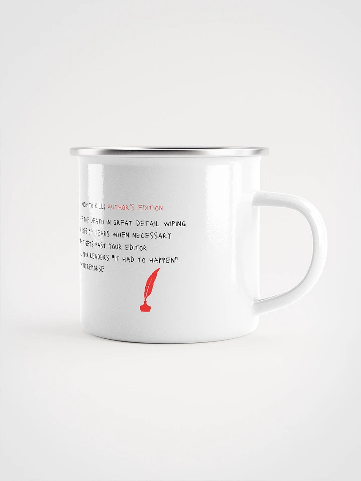 Author's Edition Enamel Mug product image (1)