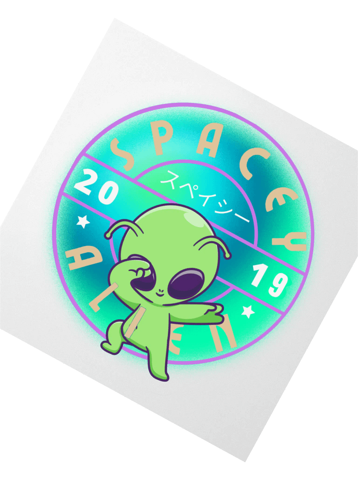 Dabbin' Spacey Stickie product image (5)