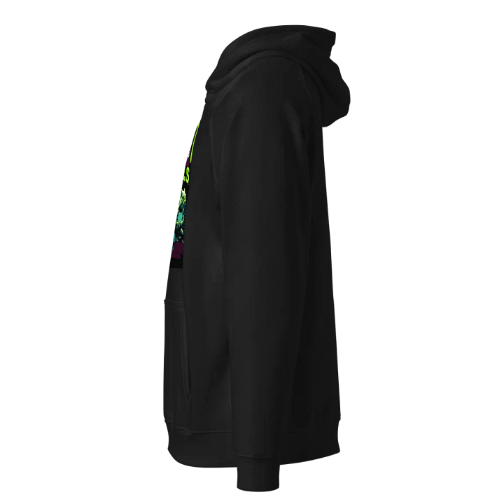 Ninja Squirrel Eco Raglan Hoodie PREMIUM product image (2)