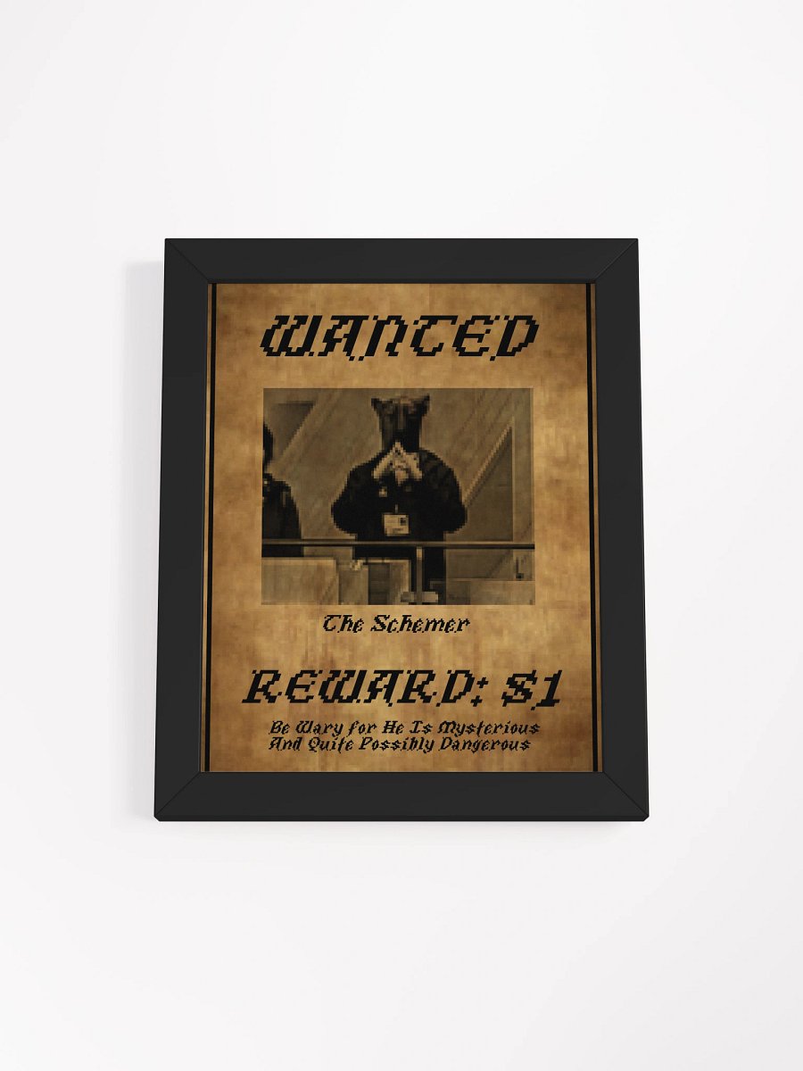 Wanted Poster (The Schemer) product image (4)