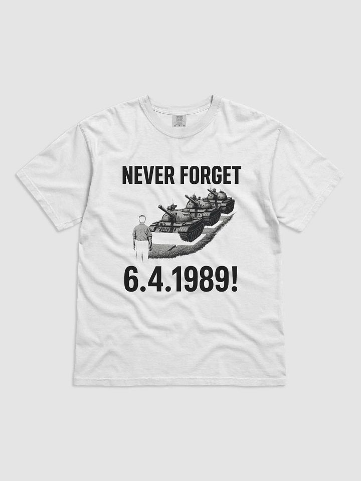 NEVER FORGET系列T恤-淺色-六四【限量版】 product image (33)