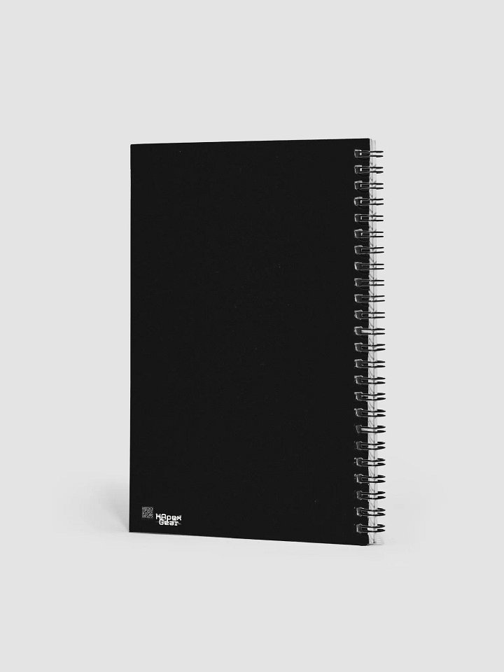Spiral Notebook - Black - Mr I'm Not Important product image (2)