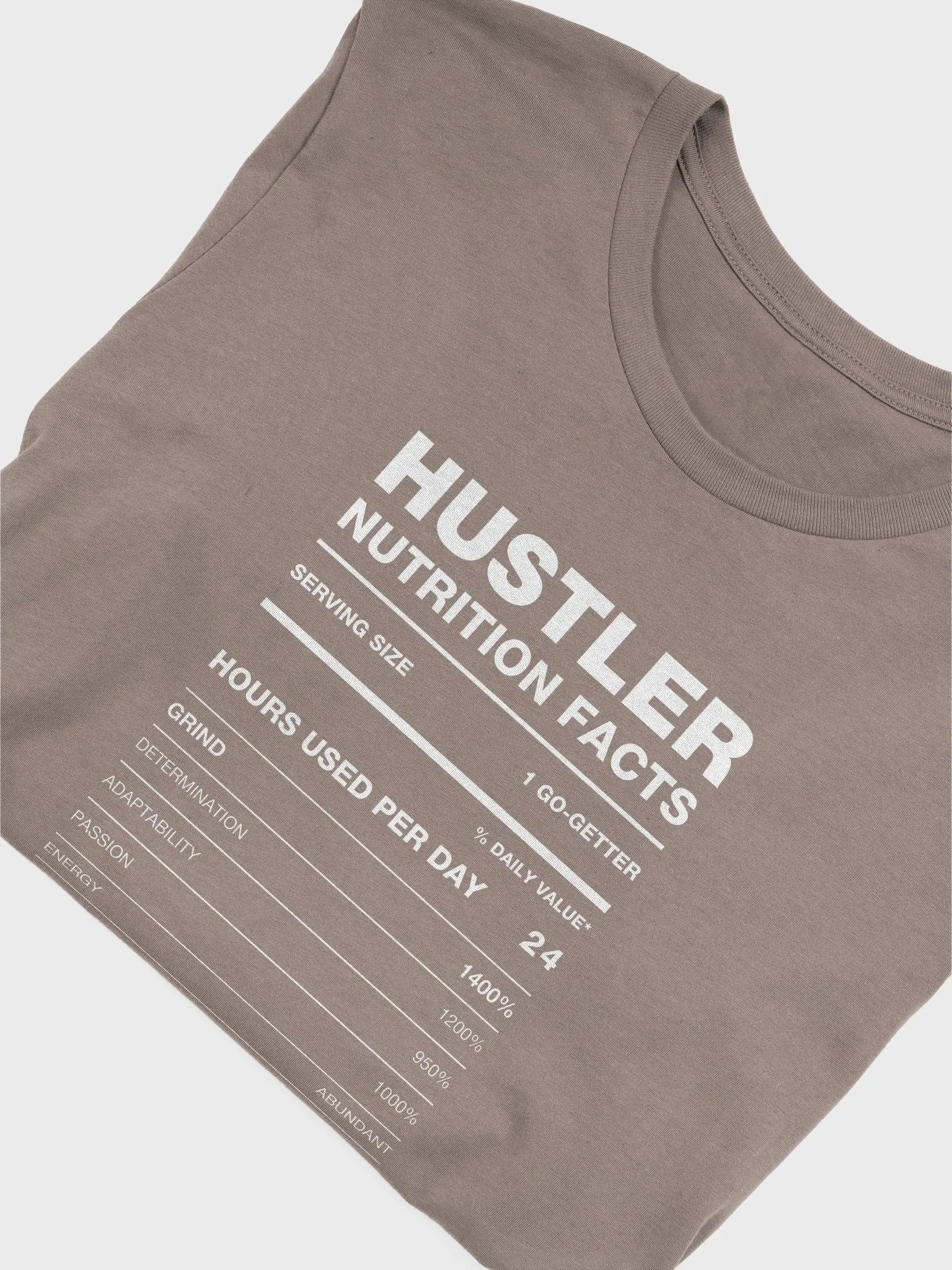 HUSTLER Nutrition Facts Supersoft Tee product image (15)