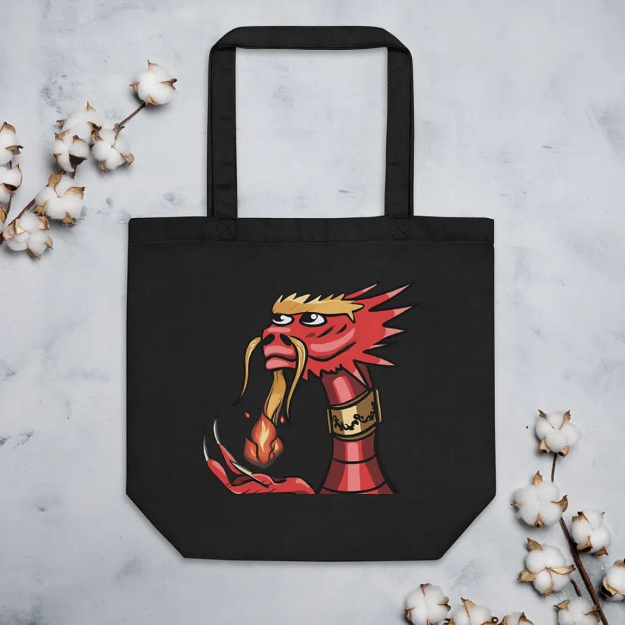 Regal Fire Dragon Eco Tote product image (3)