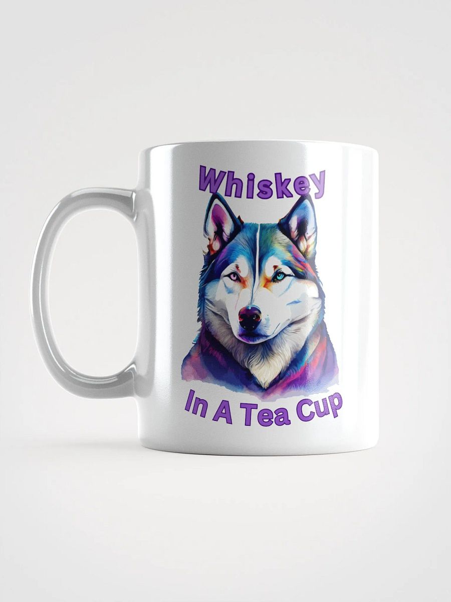 Whimsical Husky "Whiskey In A Teacup" Mug product image (18)