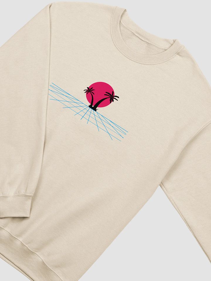 Retro Synthwave Sunset Crewneck product image (2)