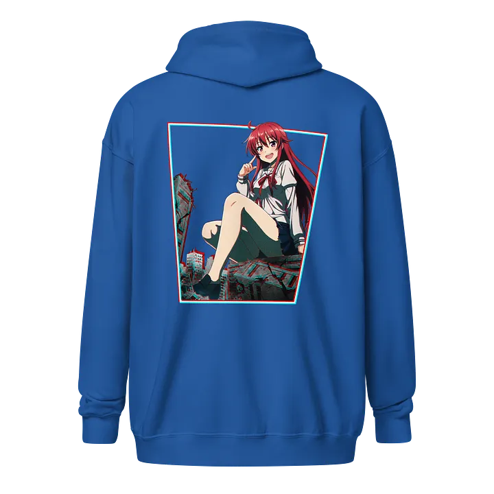 Kawaiiju Seeing Red Zip Hoodie product image (17)