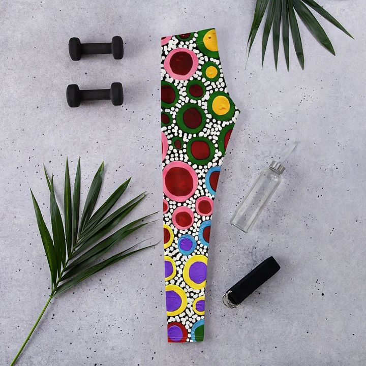 Vibrant Circles All-Over Leggings product image (2)