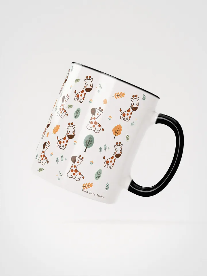 Kawaii Giraffe Pattern Ceramic Mug product image (3)